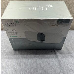 Arlo Pro 3 Floodlight Camera Wire-Free 2K HDR Security White FB1001 NEW